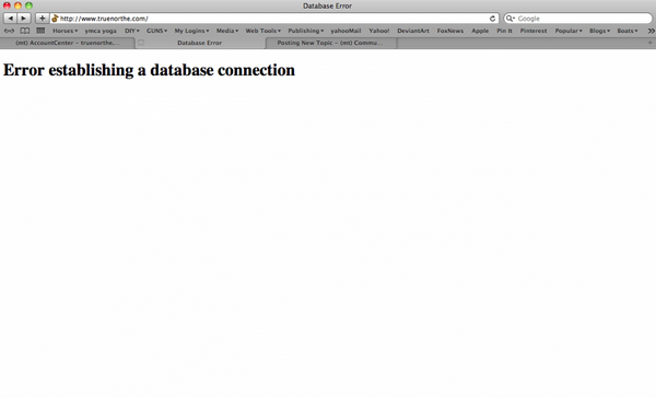 Solved Mengatasi Error Establishing a Database Connection - [Solved] Mengatasi Error Establishing a Database Connection