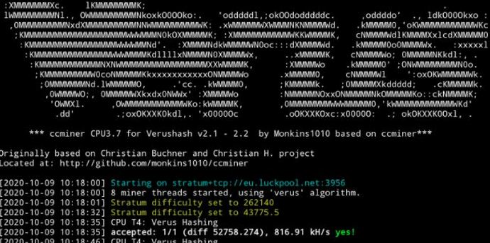 Cara Install CCMINER (cpu) Verus Coin di Armbian - Ubuntu Bionic 18 ccminer1 b - Cara Install CCMINER (cpu) Verus Coin di Armbian - Ubuntu Bionic 18